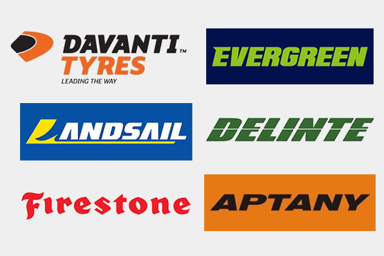 Leading Tyre Brands - Order Tyres Online in Glenrothes, Fife